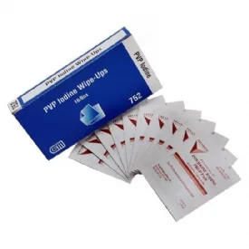 Iodine Wipes - 10/box