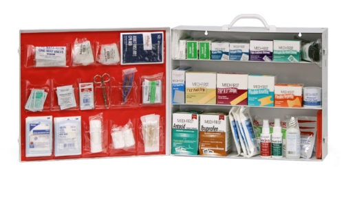 3-Shelf First Aid Cabinet (Full, Wide)