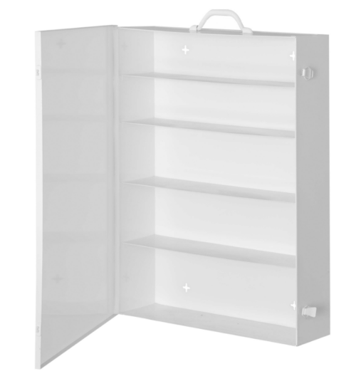 5-Shelf First Aid Cabinet - Empty