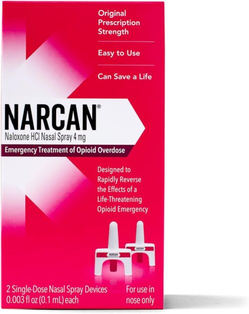 Narcan Nasal Spray 4mg, 2pk