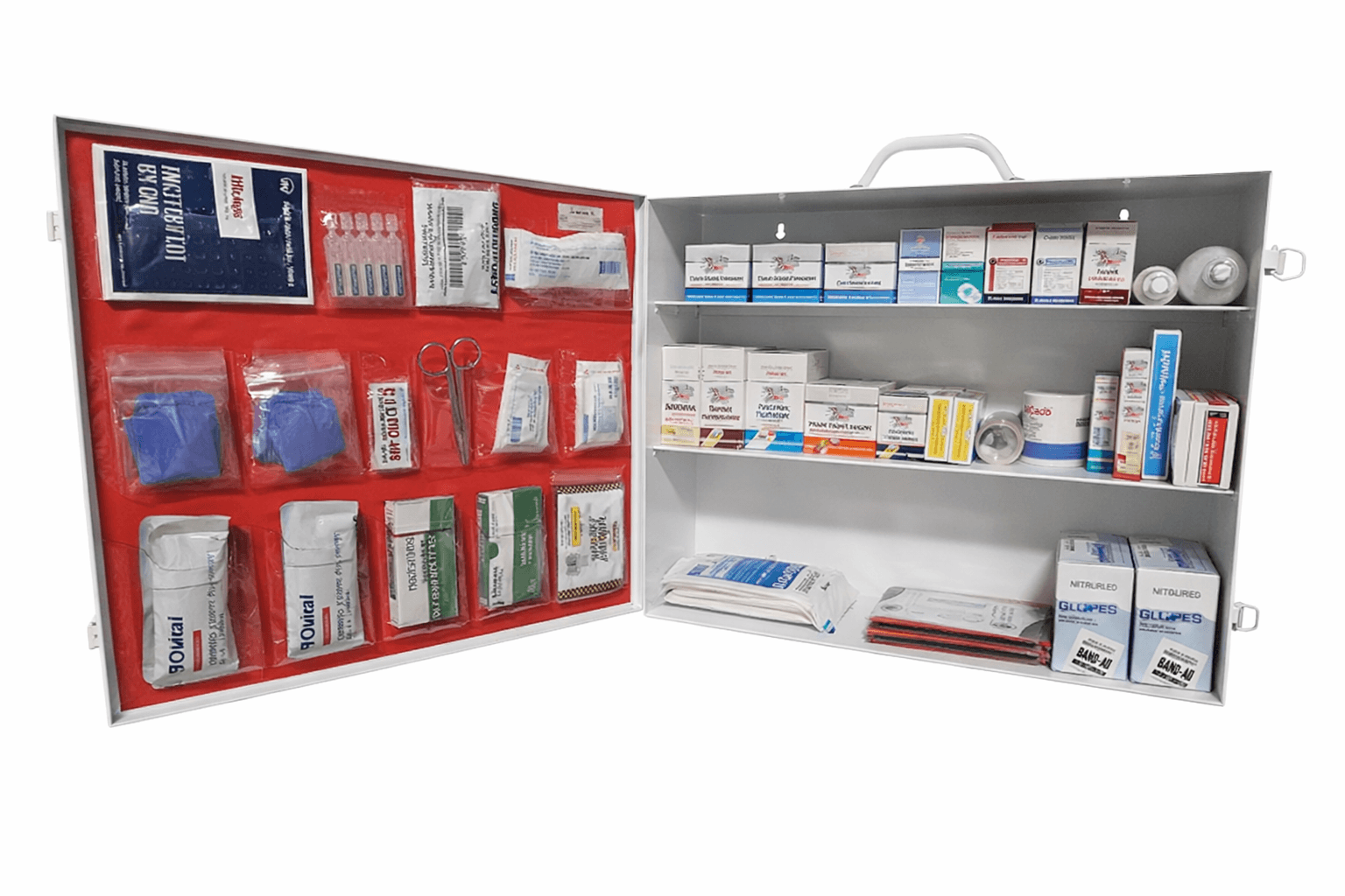 3-Shelf First Aid Cabinet (ANSI Class B Type)